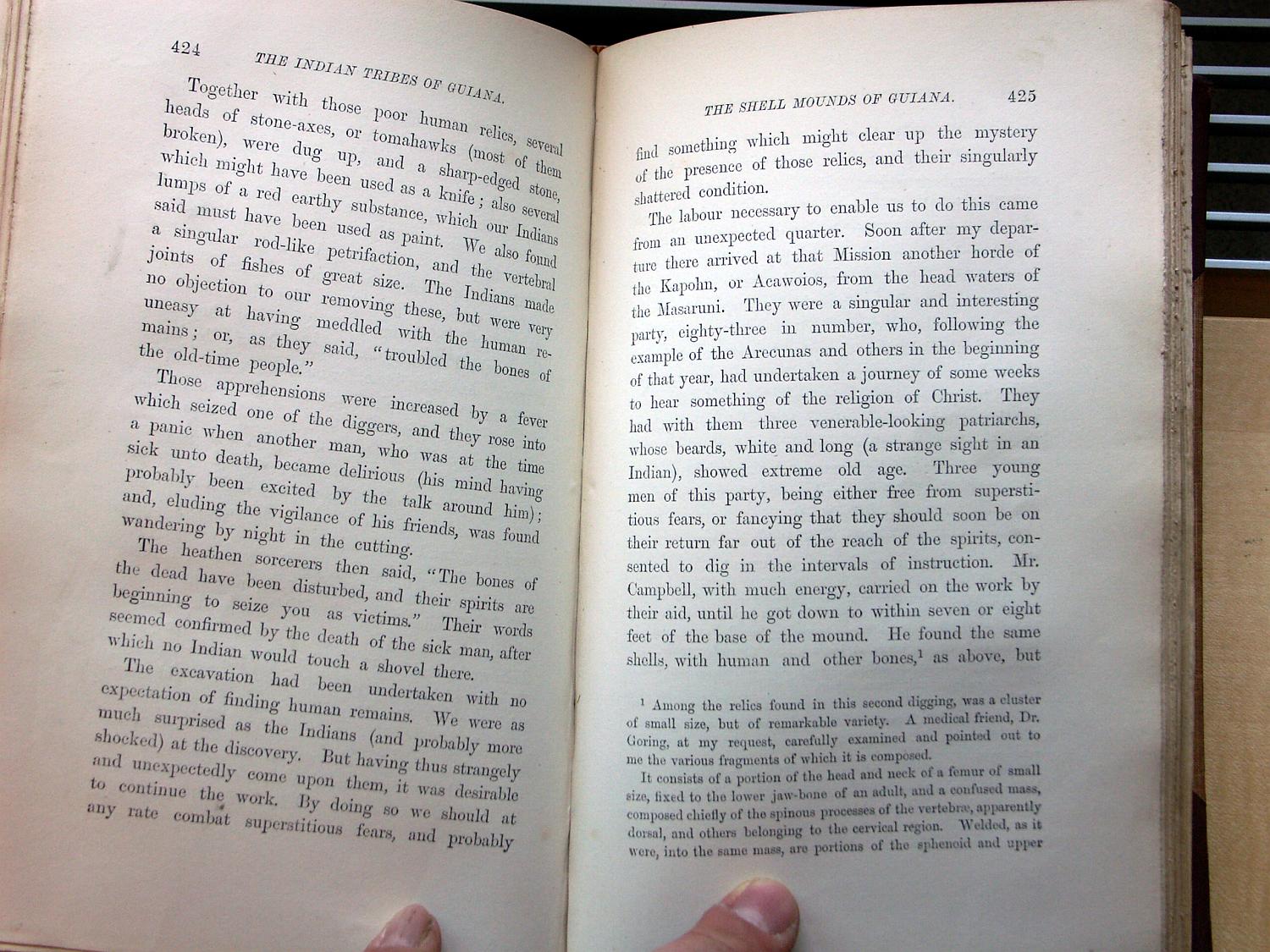 zz-bret68,s.424 acawaio-besuch vom rio masaruni mit weissbärtigen pat